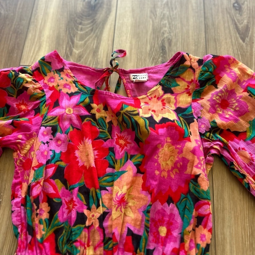 Billabong womens heaven sent open back mini dress size small - Picture 6 of 8